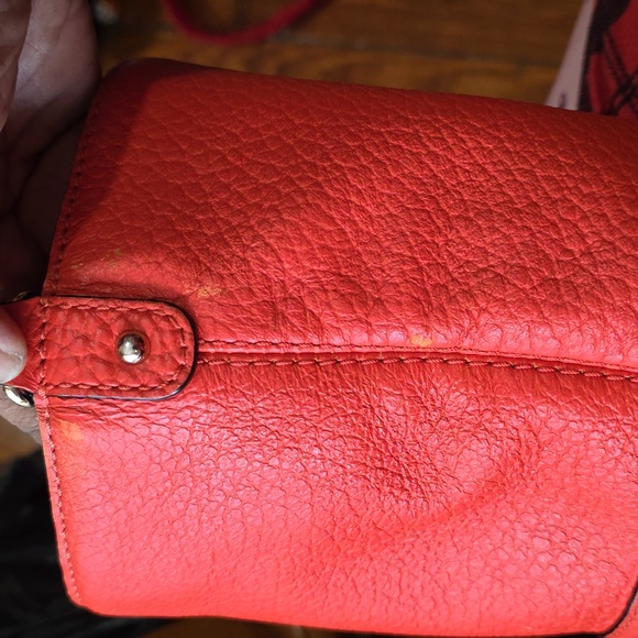 KATE SPADE RED CURRAN CORA SOUTHPORT AVE CROSSBODY BAG GOOD CONDITION - Picture 10 of 10
